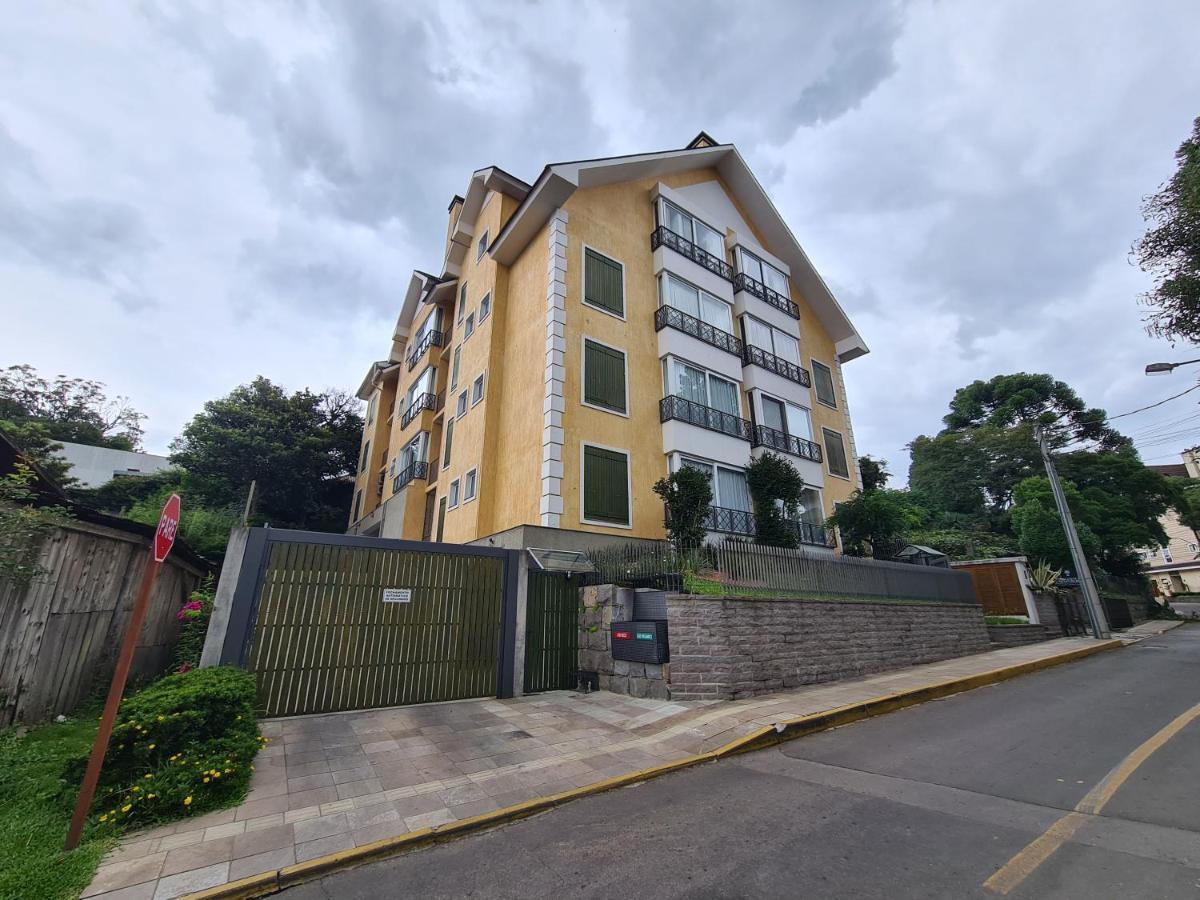 1D Com Lareira No Centro De Gramado Apartment Exterior foto