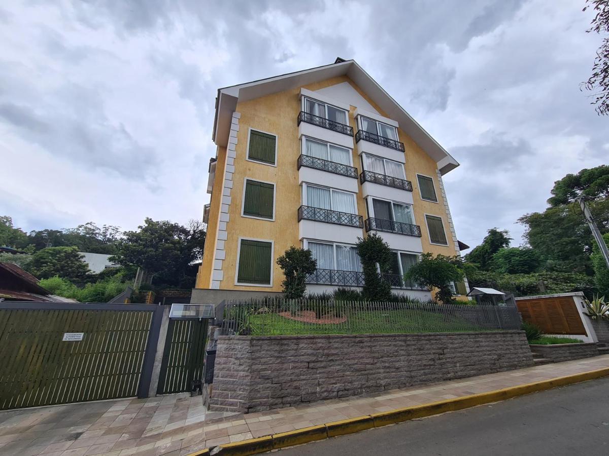 1D Com Lareira No Centro De Gramado Apartment Exterior foto